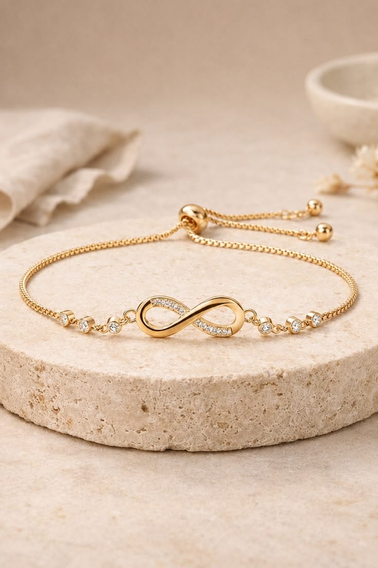 VELNYRA infinity love bracelet
